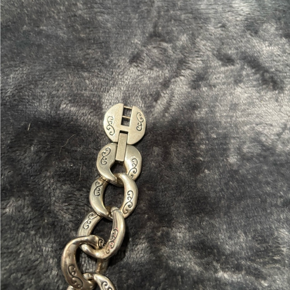 Brighton Silver Chain Link Watch – 9” Adjustable, Needs New Battery - Picture 5 of 5